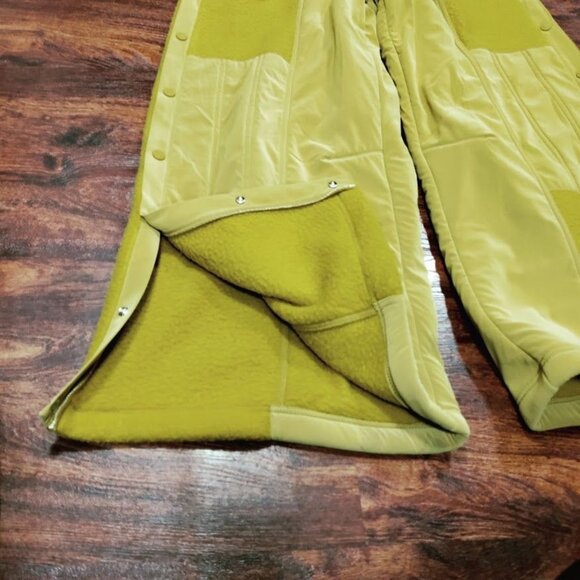 Free People Game Time Fleece Elastic Waist Wide Leg Pants Women's Size Small - Picture 9 of 16